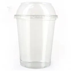 25 Stk. Extra große recycelbare PET-Becher (950 ml) Ref TPTP32