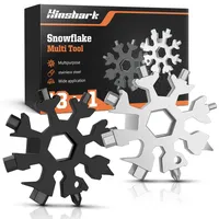 Hinshark Geschenke für Männer, 18 in 1 Schneeflocken MultiTool, Männergeschenke, Geburtstagsgeschenk Gadgets Weihnachtsgeschenke Adventskalender Füllung für Männer Geschenke für Papa