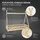 ML-Design Kinderbett Tipi 80 x 160 cm Kiefer natur beige