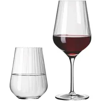 Ritzenhoff & Breker Sternschliff Rotwein- und Wasserglas Set 0,54 l 12-tlg.