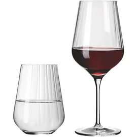Ritzenhoff & Breker Sternschliff Rotwein- und Wasserglas Set 0,54 l 12-tlg.