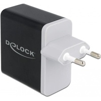 DeLOCK USB Ladegerät 1x USB-C PD 3.0 / Qualcomm Quick Charge 4+ 27W schwarz (41444)