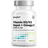 gloryfeel Vitamin D3 + K2 + Omega 3 Kapseln 90 St.
