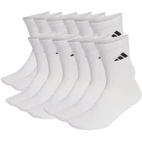 adidas Cushioned Crew Socken 12er Pack Weiß 37-39
