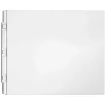 Polysan PLAIN Seitenschürze 100x59 cm, weiss