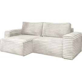 Kaiser Möbel Bohoo-ecksofa Mit Schlaffunktion stoff Velo Ecru Links