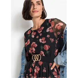 bonprix Stretchgürtel Polyester 75 schwarz 75