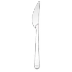 Inoverse Plastikmesser 500 Stück, Mehrweg Plastikbesteck, Premium Geschirr Besteck