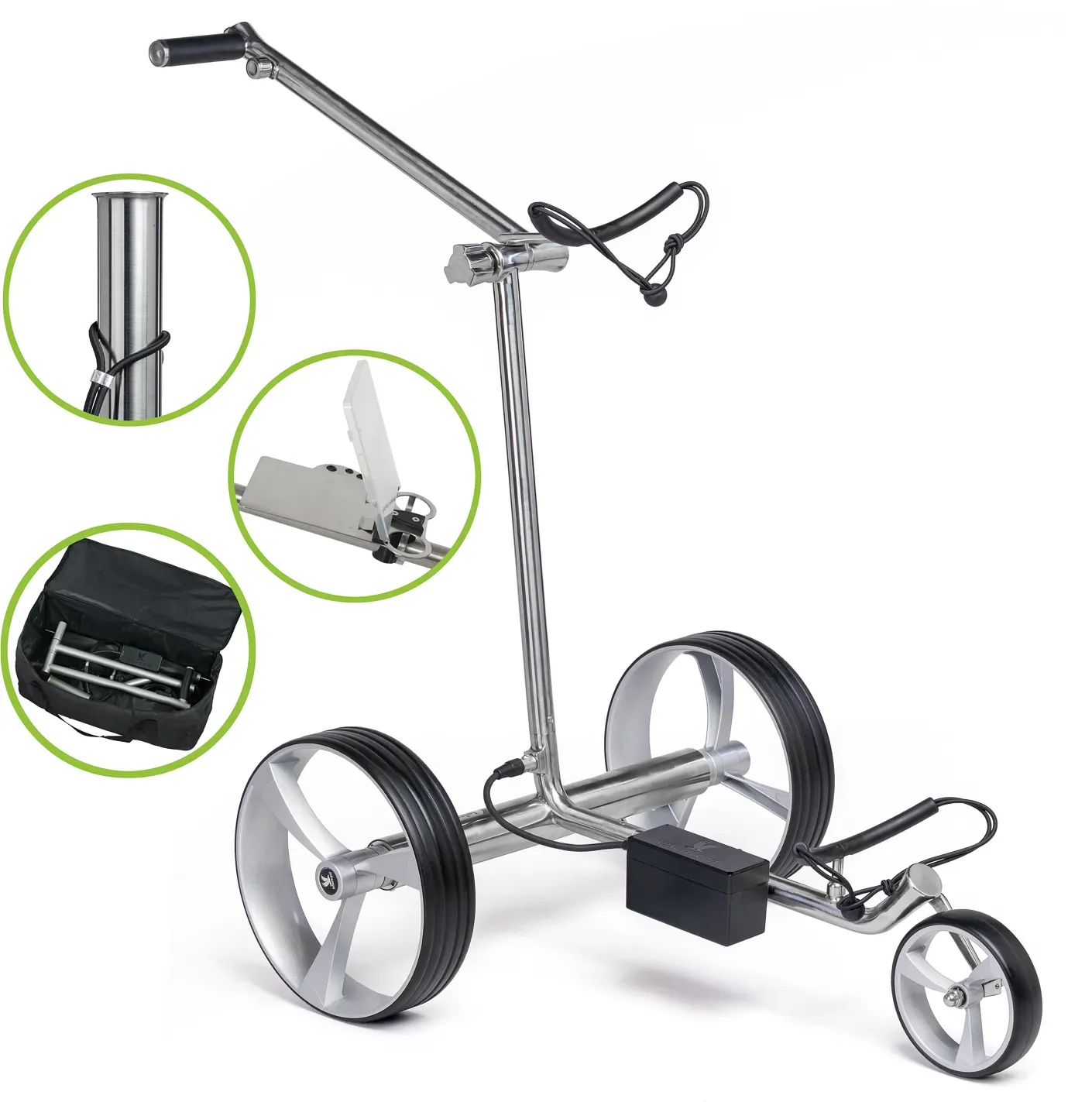 Leisure E-Trolley Taurus Travel, silber