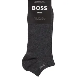 Boss Sneakersocken 2er Pack Grau 43-46
