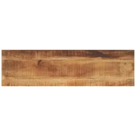 vidaXL Tischplatte 100x30x2,5 cm Rechteckig Raues Massivholz Mango