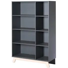 roba Kinderregal Jara 8 offene Fächer Buche schwarz