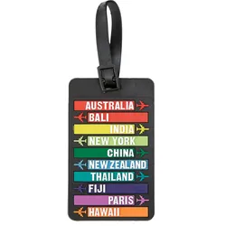 Travelite Accessoires Kofferanhänger 10 cm - bunt-countrys