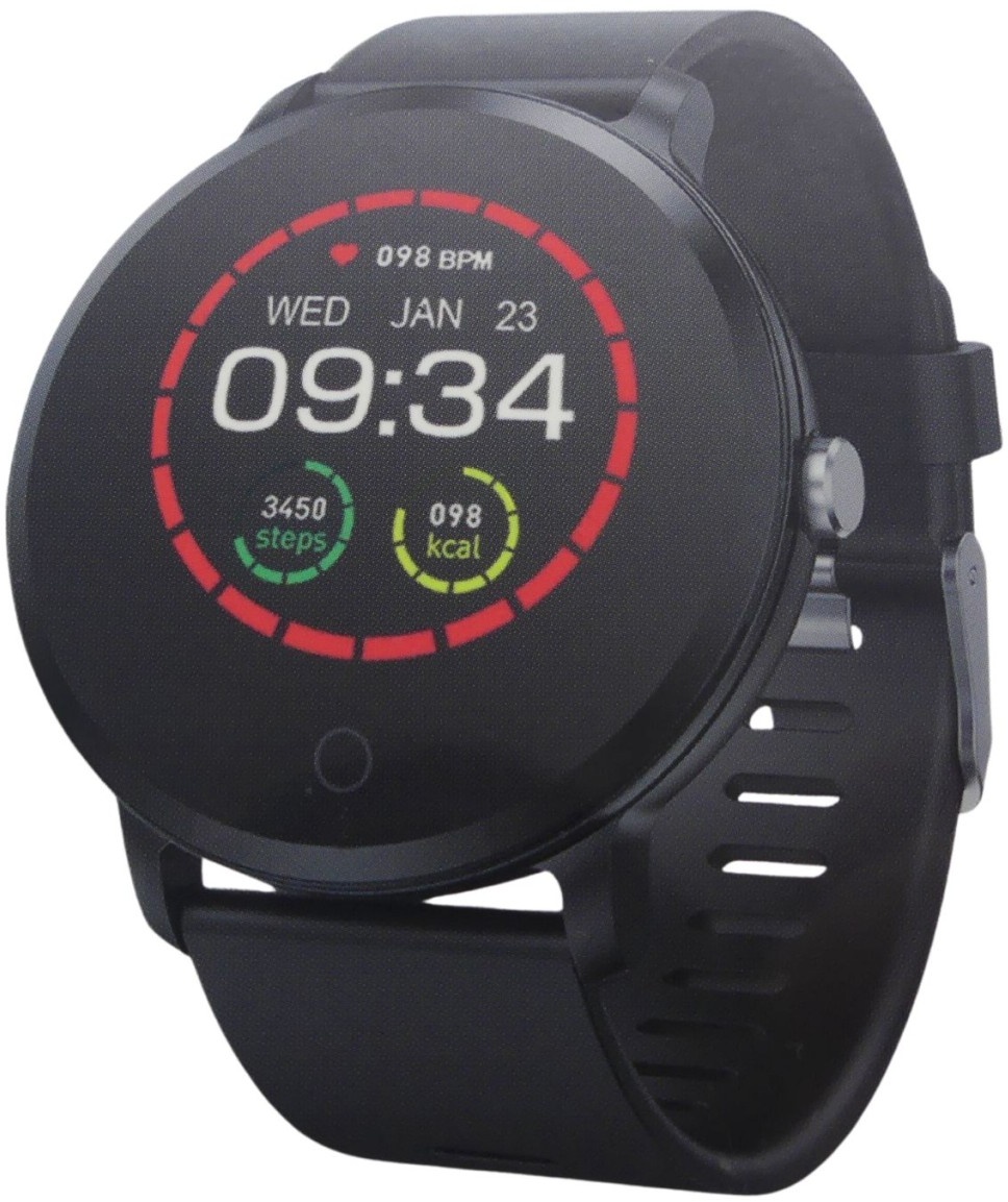 Smarte Armbanduhr Fontafit 345CH Full Touch Schrittzähler Fitness Full Touch ...