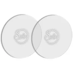 Sallys Ganaching Platten rund