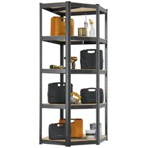Juskys 3er Regalsystem 1 Corner & 2 Basic - Grau