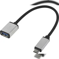 Renkforce USB 3.2 Gen 1 (USB 3.0) Adapter [1x USB-C® Stecker - 1x USB 3.2 Gen 1 Buchse A (USB 3.0)] RF-USBA-MS-01 0.15 m