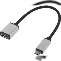 Renkforce USB 3.2 Gen 1 (USB 3.0) Adapter [1x USB-C® Stecker - 1x USB 3.2 Gen 1 Buchse A (USB 3.0)] RF-USBA-MS-01 0.15 m