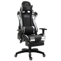 CLP Turbo XL Kunstleder schwarz/glanz silber