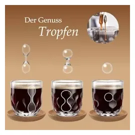 LEONARDO Gocce Kaffeeglas 0,22 l 6 St.