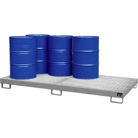 Bauer Südlohn Auffangwanne AW-8, lackiert, Mausgrau