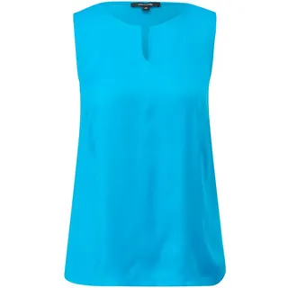 comma Shirttop Ärmelloses Shirt aus Viskosemix mit Tunika-Ausschnitt 32