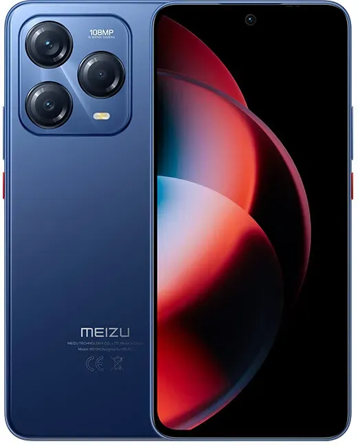 MEIZU Note22 Smartphone, UNISOC MTK G99, 6,78 Zoll GOLED-Display, FHD+, 120 Hz, IP54 Staub- und Wasserdichte, 108 MP Hochauflösungskamera, 5000 mAh lange haltbare Akkulaufzeit, keine Ladestation, 8 GB RAM + 256 GB Speicher, Stahlblau