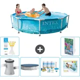 Frame Pool Rund - 305x76 Cm - 7-teilig  S335