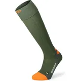 Lenz Heat Sock 4.1 Toe Cap grün-orange, 35-38