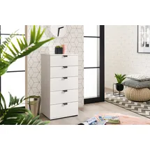INOSIGN Duero Schubkastenkommode 45 x 95 x 40 cm Weiß