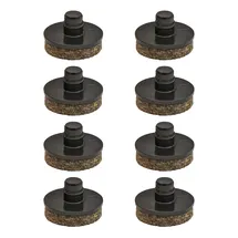 QuickClick Wagner QuickClick® Filzgleiter Möbelgleiter Stuhlgleiter -8er-Set Ersatzgleiter austauschbar ersetzbar - Wollfilz Ultrasoft - Durchmesser Ø 15 mm für Basis SMART - Made in DE - 15787800