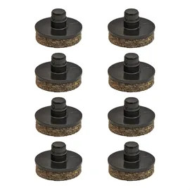 QuickClick Wagner QuickClick® Filzgleiter Möbelgleiter Stuhlgleiter -8er-Set Ersatzgleiter austauschbar ersetzbar - Wollfilz Ultrasoft - Durchmesser Ø 15 mm für Basis SMART - Made in DE - 15787800