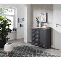 Innostyle Kommode »Jasmin«, Breite 115 cm grau