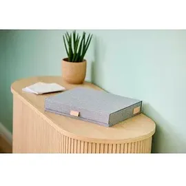 LOVE !T STORE !T Premium Brillenbox grau 32,0 x 25,0 x 5,5 cm, 1 St.