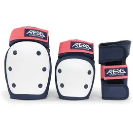Rekd Protection Rekd Heavy Duty Triple Pad Set - Blue Pink - S
