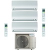 MultiSplit Trio Wandgeräte Perfera 3x FTXP25N + 3MXM52A | 3x 2,5 kW