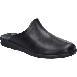 Josef Seibel Herren Pantoffeln Belfort 450, Männer Hausschuhe,Weite G (Normal),Home-Slipper,House-Slipper,patschen,schwarz,45 EU - 45