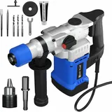 Abbruchhammer Stemmhammer 6J SDS-Plus Bohrhammer Meißelhammer Zubehörset 3000W