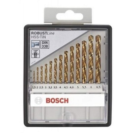 Bosch Professional HSS-TiN Spiralbohrer-Set, 13-tlg. (2607010539)