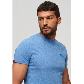 Superdry Vintage Logo Embroidered Kurzarm-T-Shirt Fresh Blue Grit M