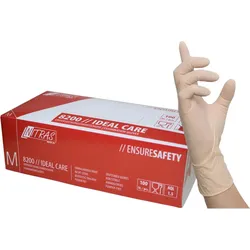 NITRAS® Einmalhandschuhe IDEAL CARE M weiß