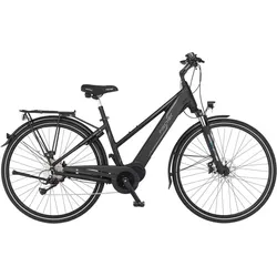 FISCHER Damen Trekking E-Bike VIATOR 4.1i schwarz matt 28 Zoll RH 44 cm 504 Wh 44