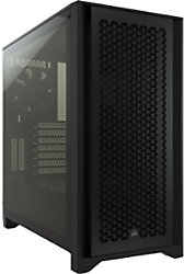 Corsair Computergehäuse 4000D Midi Tower Stahl Schwarz