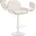 CLP Barhocker Braga Samt 0 0 cm Beige/Weiß