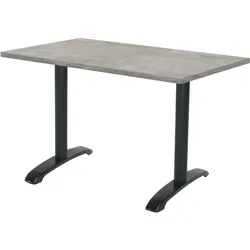 Restootab Tisch Bazila 160x80cm - Modell Naturbeton