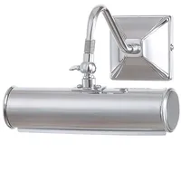 Elstead Lighting Wandleuchte Bilderlampe Stahl Chrom B 19 cm