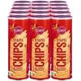 Clarkys Stapelchips Paprika 175 g, 15er Pack