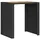 vidaXL Gartentisch 105 x 80 x 110 cm Schwarz