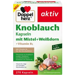 Doppelherz Knoblauch Mistel + Weißdorn + Vitamin B1