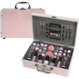 ZMILE COSMETICS EYE-CATCHER rosa Kosmetikkoffer vegane Kosmetik mit Schminke - Make Up Set für unterwegs, zum Reisen und Verschenken